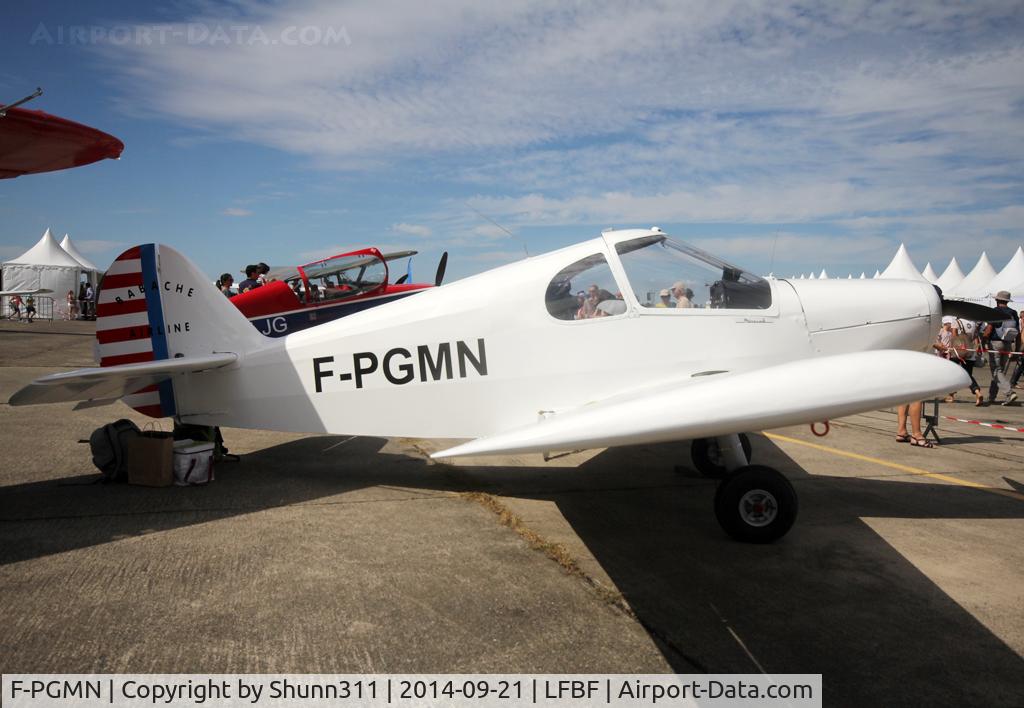 F-PGMN, Gardan GY-201 Minicab C/N A-124, Participant of the LFBF Airshow 2014 - static airframe