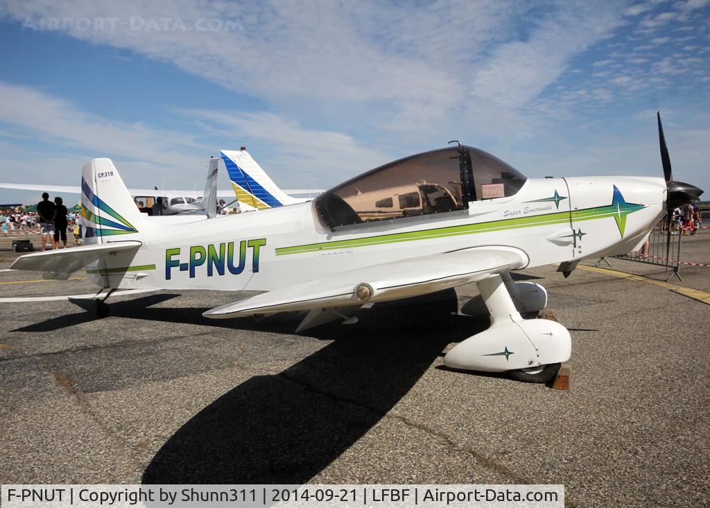 F-PNUT, Piel CP-319 Emeraude C/N 367, Participant of the LFBF Airshow 2014 - static airframe