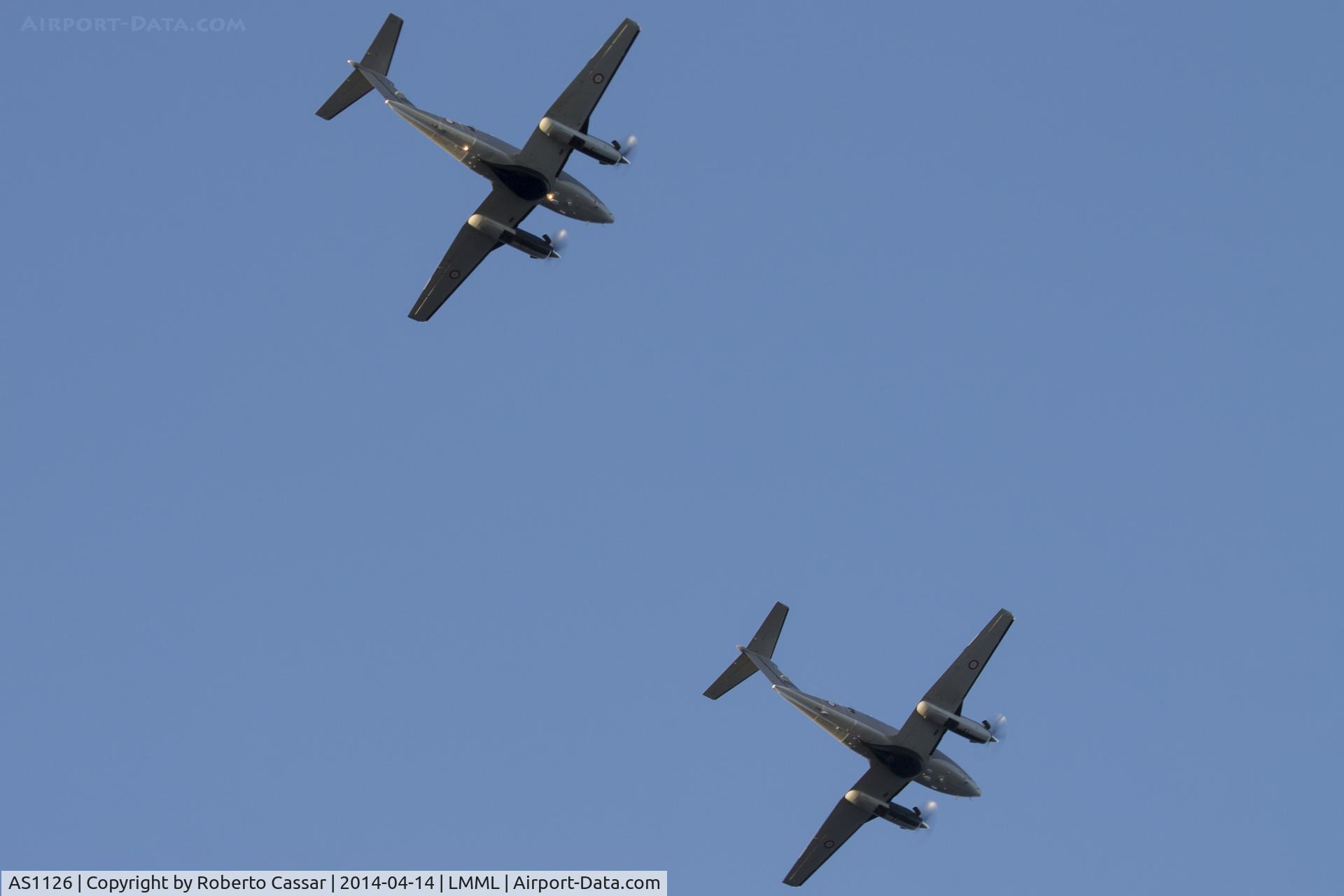 AS1126, 2010 Hawker Beechcraft B200 King Air C/N BB-2016, Over Pembroke