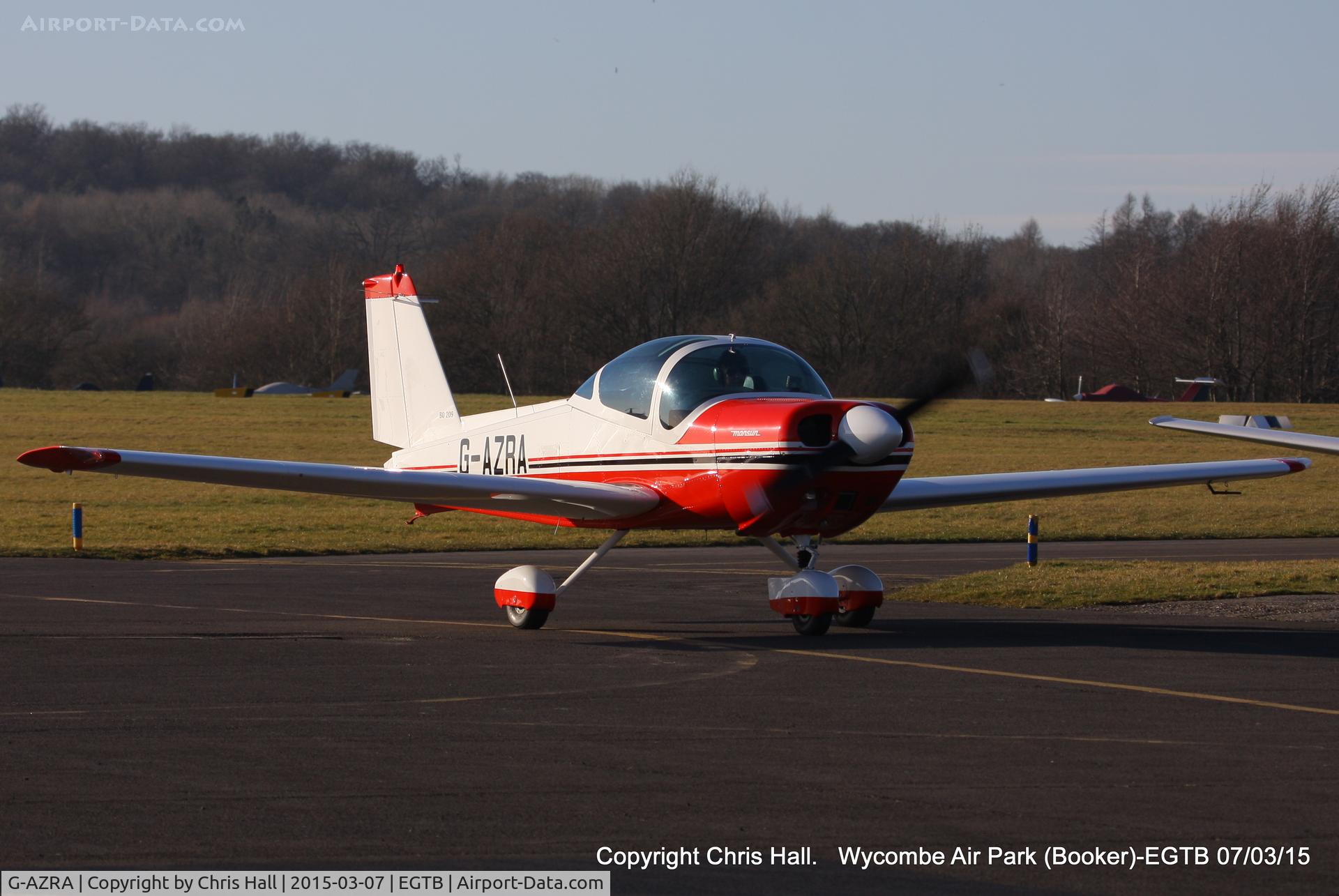 G-AZRA, 1972 Bolkow Bo-209 Monsun C/N 192, Alpha Flying Group