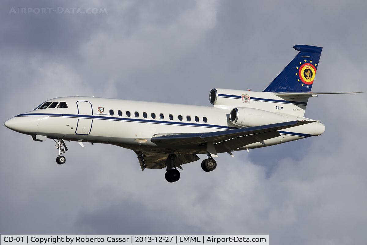 CD-01, 1991 Dassault Falcon 900B C/N 109, Landing 31