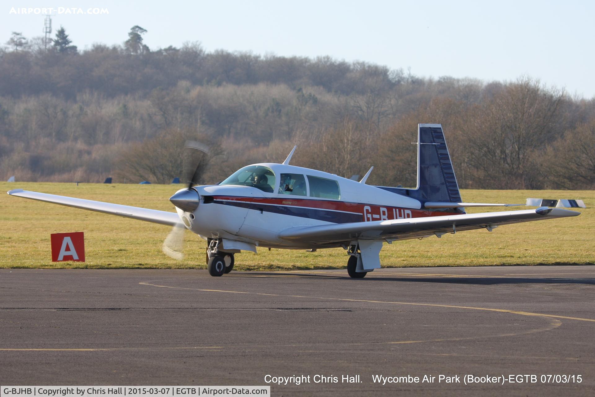 G-BJHB, 1981 Mooney M20J 201 C/N 24-1190, Zitair flying club