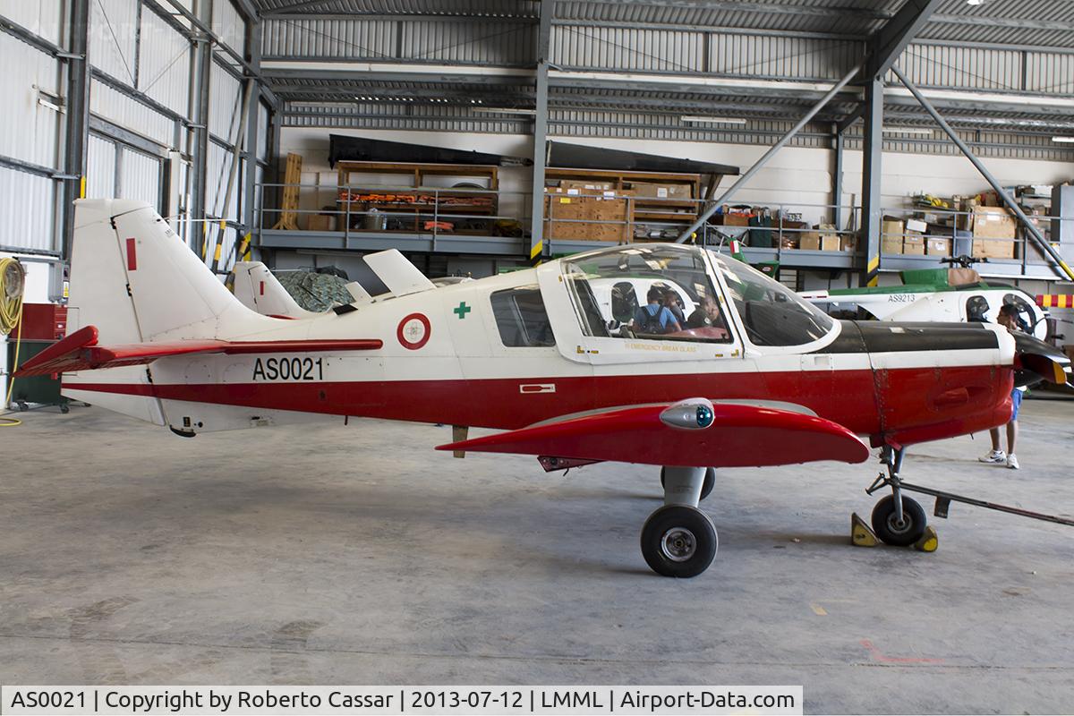 AS0021, 1975 Scottish Aviation Bulldog T.1 C/N BH.120/345, Storage
