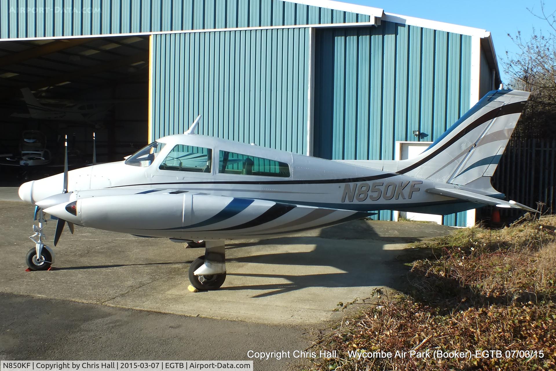 N850KF, 1970 Cessna 310Q C/N 310Q0041, visitor from Jersey