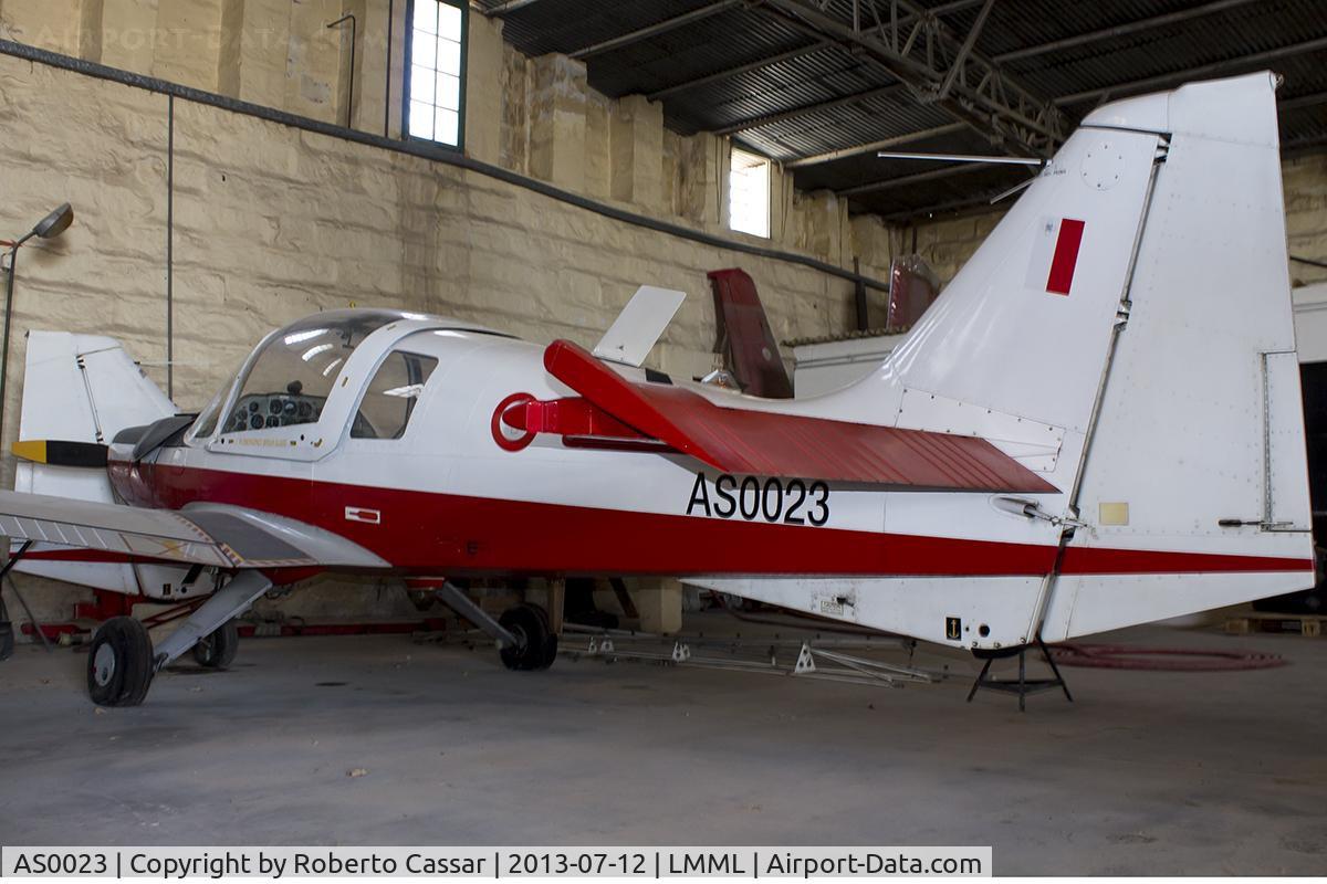AS0023, 1976 Scottish Aviation Bulldog T.1 C/N BH.120/363, Storage
