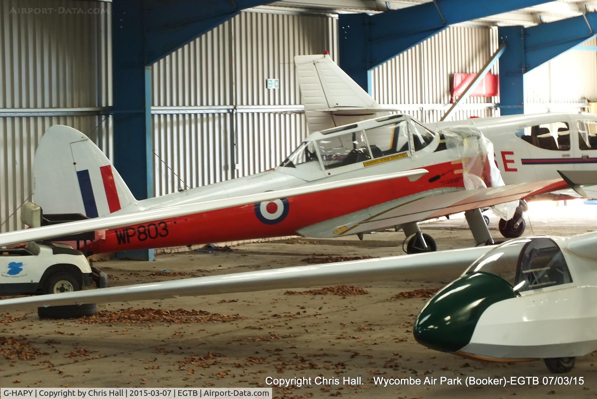 G-HAPY, 1952 De Havilland DHC-1 Chipmunk T.10 C/N C1/0697, Astrojet Ltd