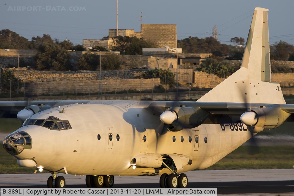 B-889L, Shaanxi Y-8F-200W Pegasus C/N 381803, Landing 31