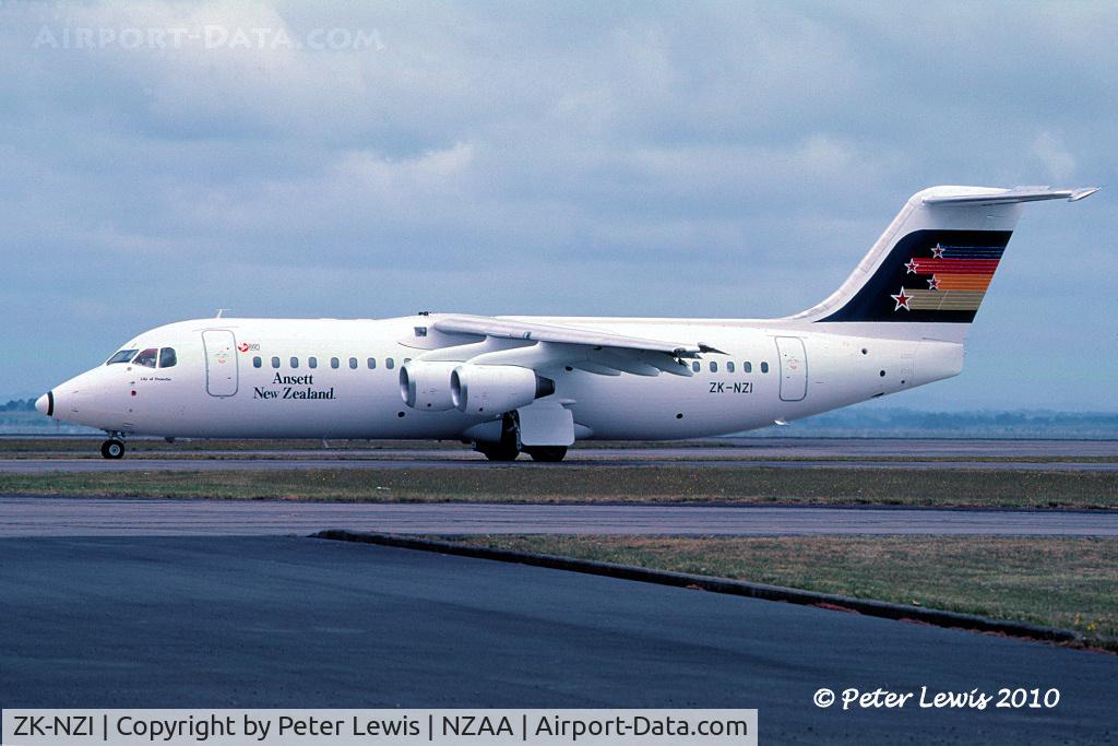 ZK-NZI, 1989 British Aerospace BAe.146-300 C/N E3143, Bilmans Management Ltd., Christchurch (t/a Ansett New Zealand)
