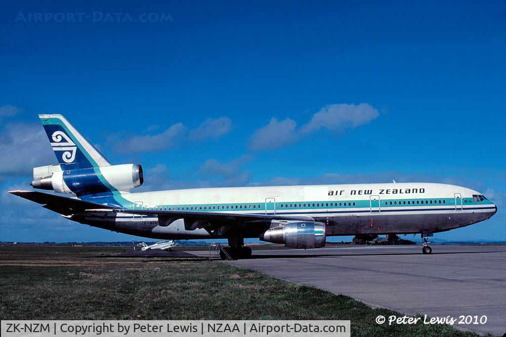 ZK-NZM, 1973 Douglas DC-10-30 C/N 47847, Air New Zealand Ltd., Auckland.  1981
