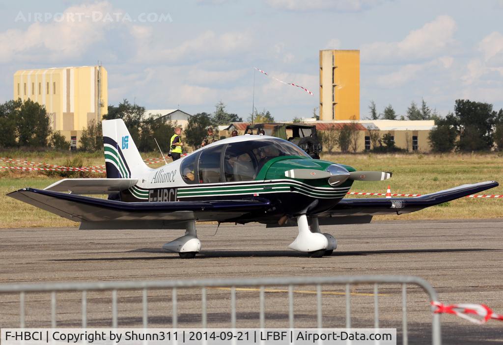 F-HBCI, Robin DR-400-500 C/N 41, Participant of the LFBF Airshow 2014 - Demo aircraft