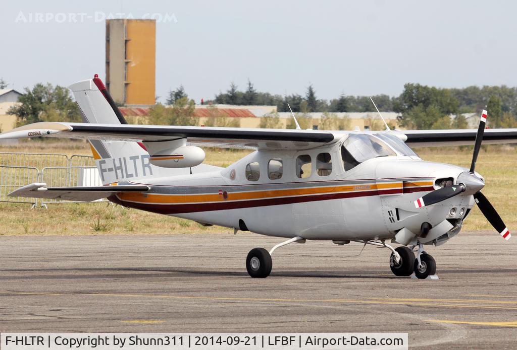 F-HLTR, Cessna P210N Pressurised Centurion C/N P210-0570, Participant of the LFBF Airshow 2014 - Demo aircraft