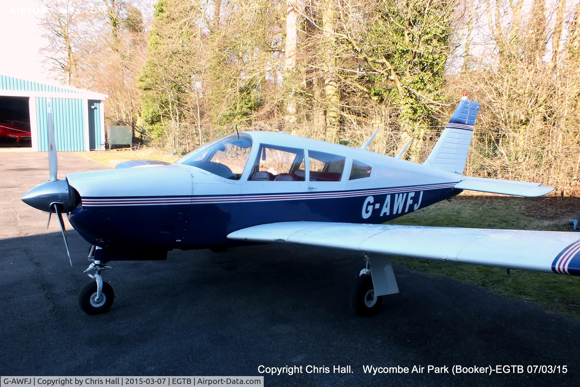 G-AWFJ, 1968 Piper PA-28R-180 Cherokee Arrow C/N 28R-30688, Booker resident