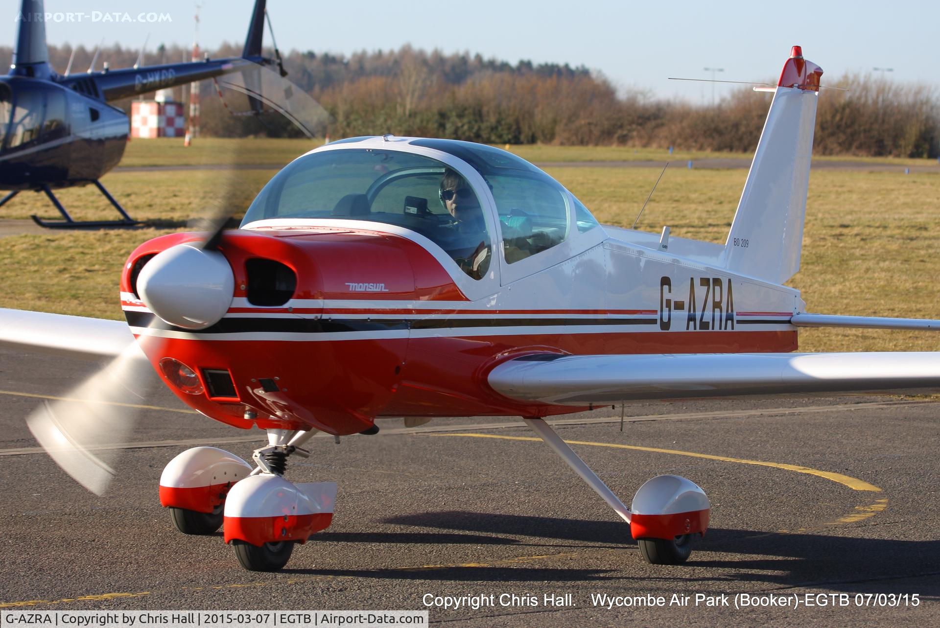 G-AZRA, 1972 Bolkow Bo-209 Monsun C/N 192, Alpha Flying Group