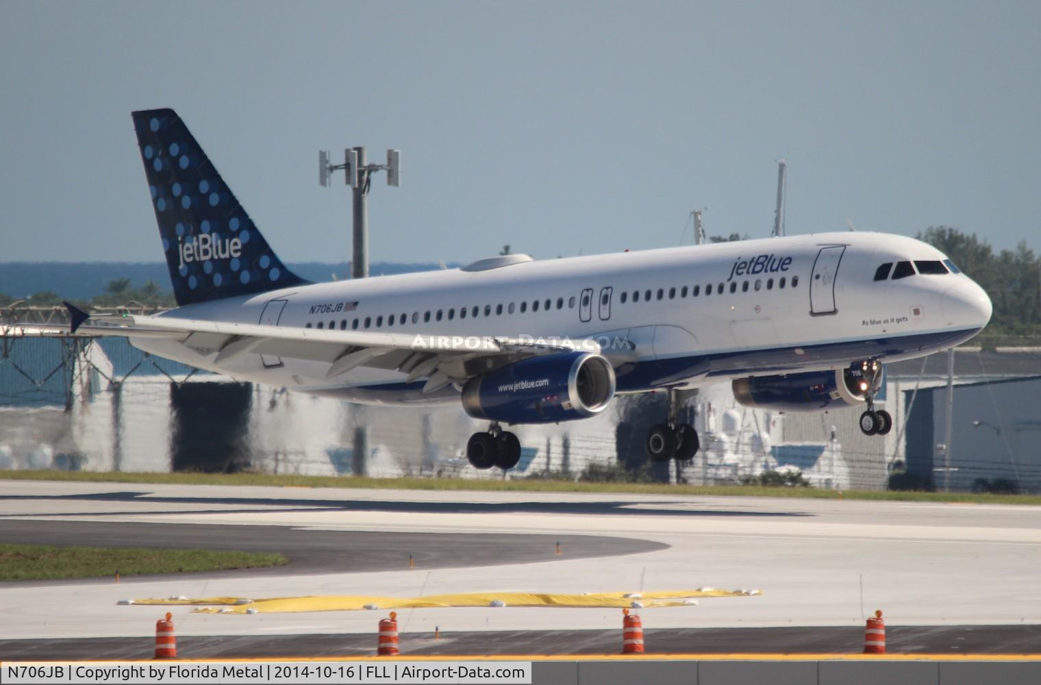 N706JB, 2008 Airbus A320-232 C/N 3451, Jet Blue