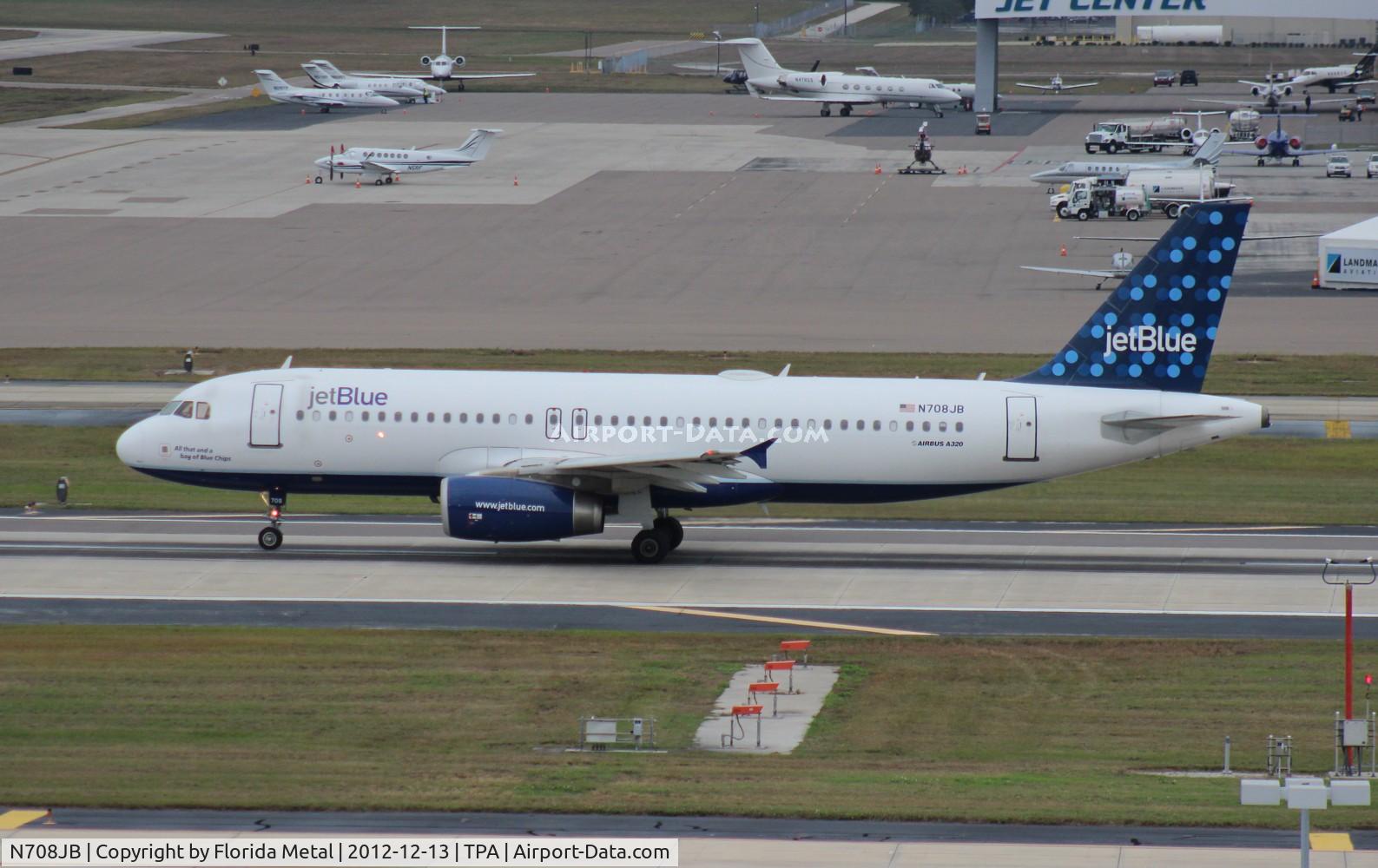 N708JB, 2008 Airbus A320-232 C/N 3479, Jet Blue