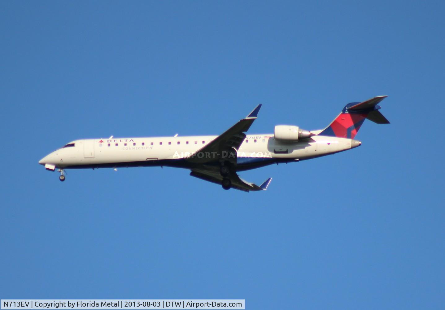 N713EV, 2003 Bombardier CRJ-701 (CL-600-2C10) Regional Jet C/N 10081, Delta CRJ-700