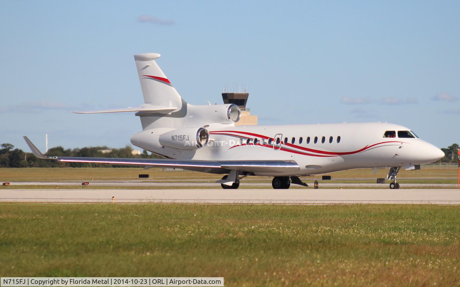 N715FJ, 2013 Dassault Falcon 7X C/N 215, Falcon 7X
