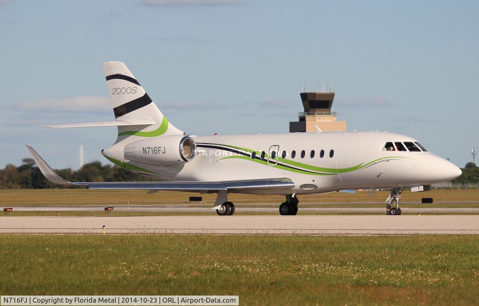 N716FJ, 2013 Dassault Falcon 2000S C/N 716, Falcon 2000S