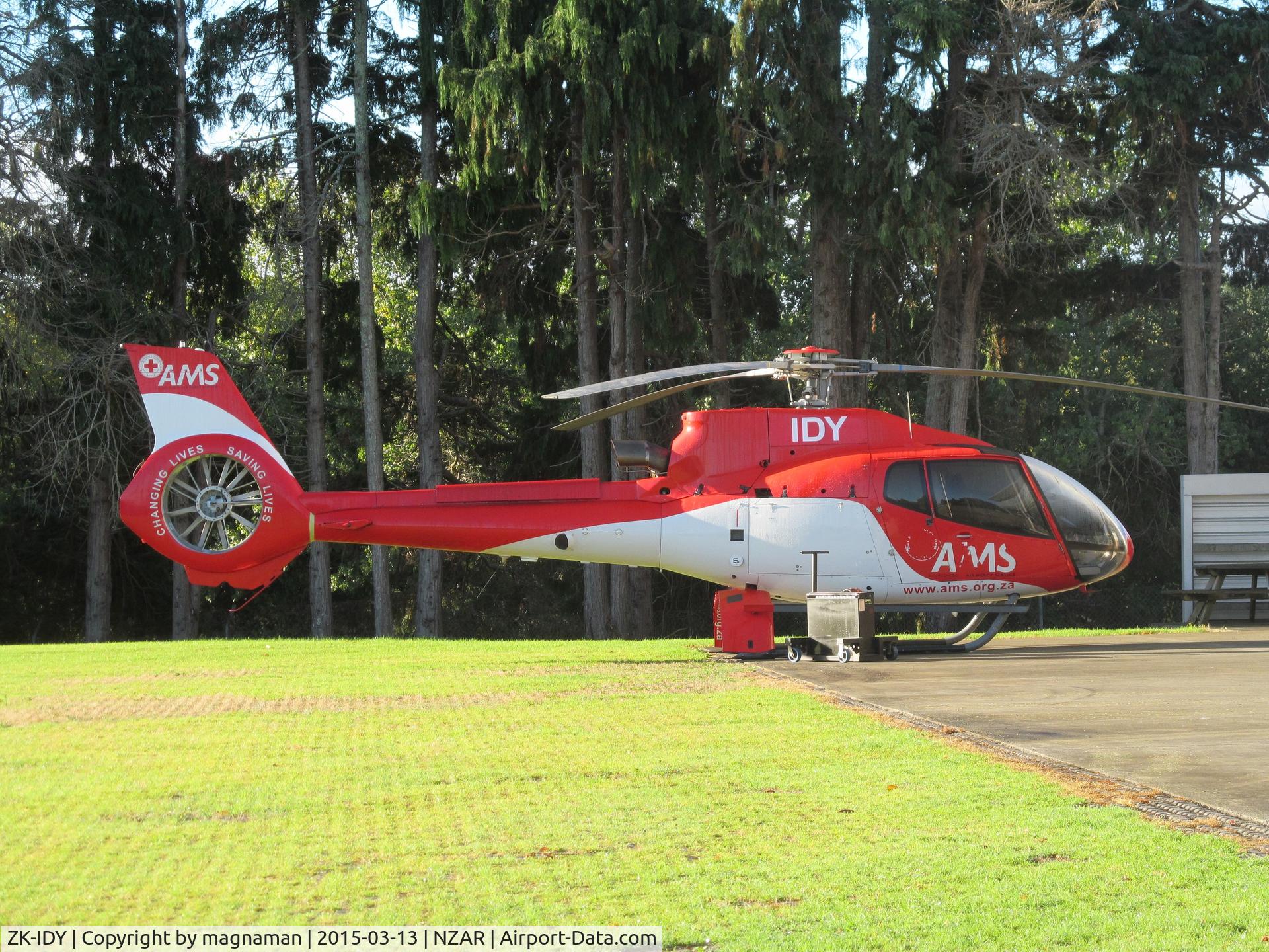 ZK-IDY, Eurocopter EC-130B-4 (AS-350B-4) C/N 3642, ex. ZS- import. For local dealer who also has ZK-IFY (ex HS-SFB)