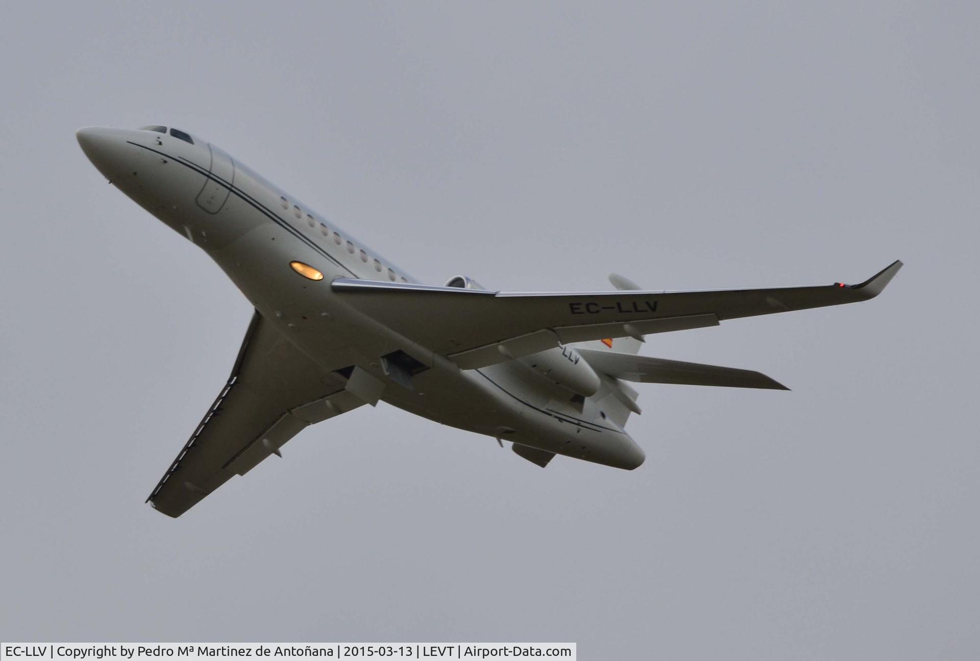 EC-LLV, 2011 Dassault Falcon 7X C/N 117, Foronda Vitoria-Gasteiz - España