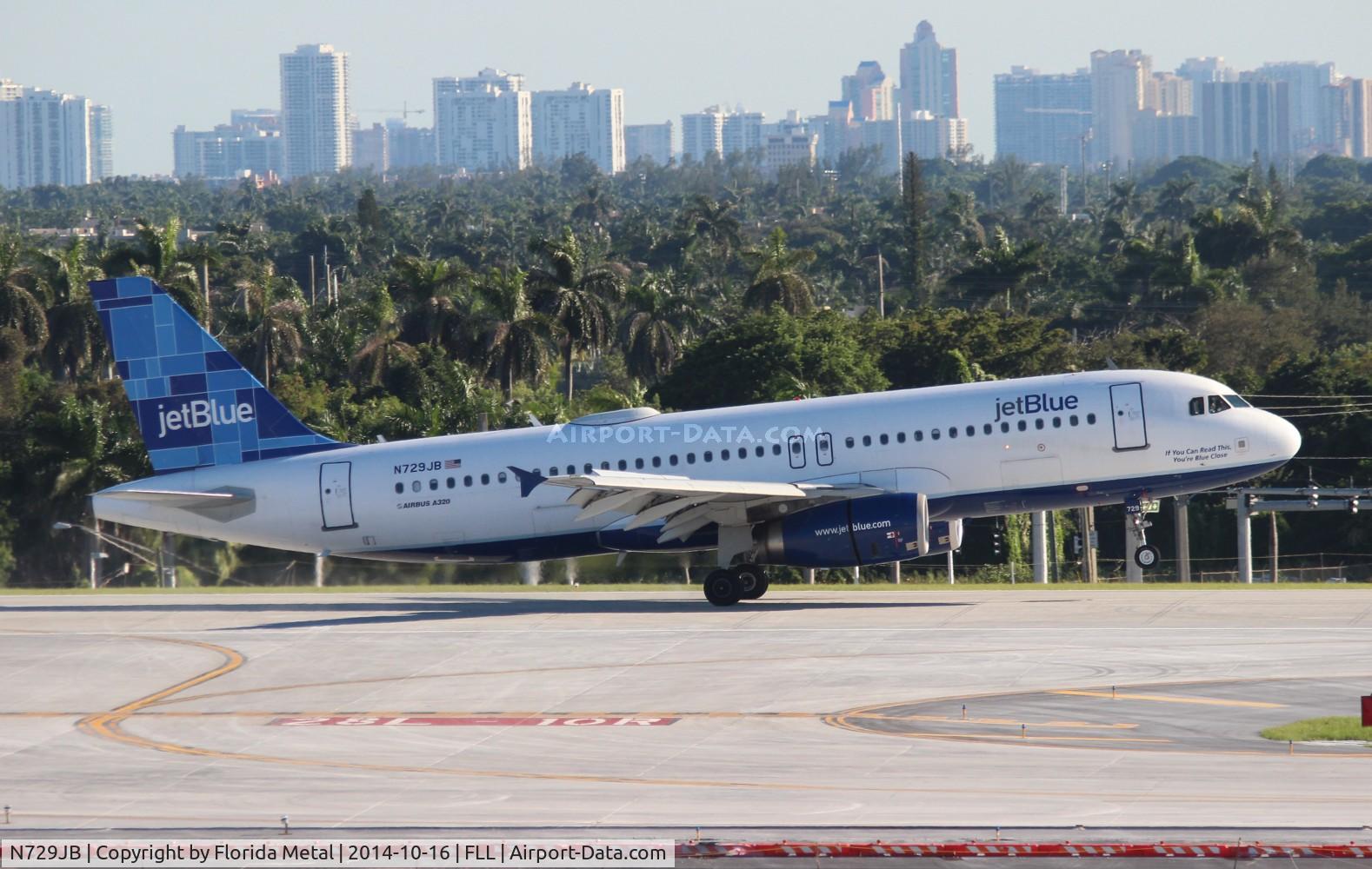 N729JB, 2008 Airbus A320-232 C/N 3572, Jet Blue