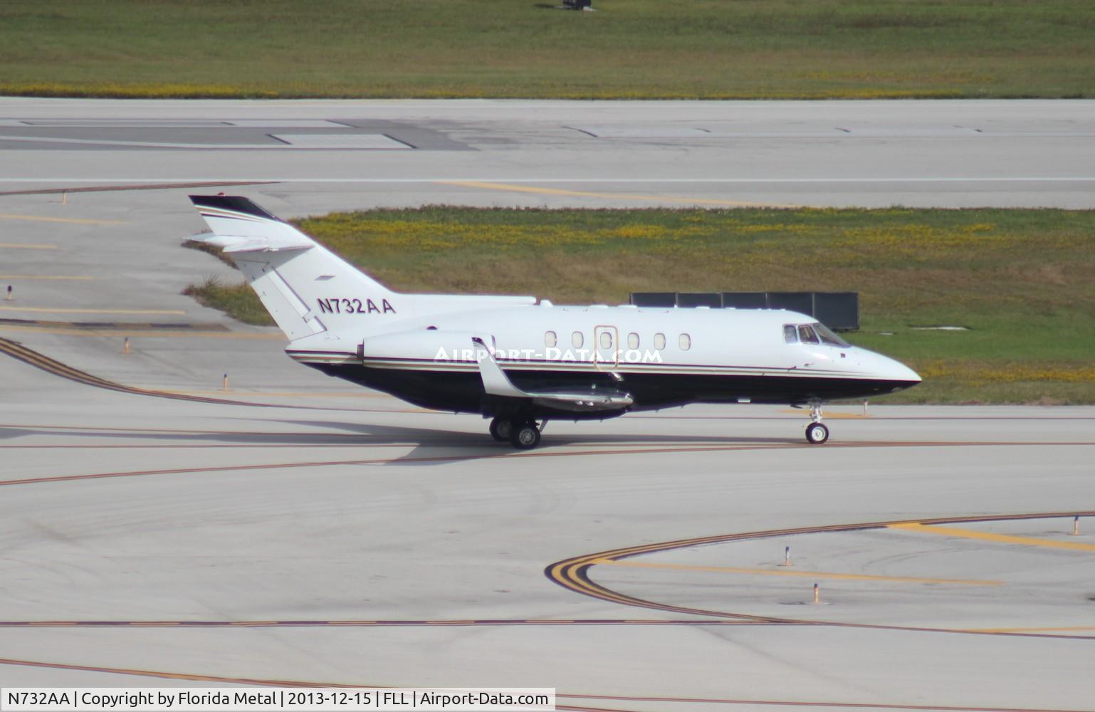 N732AA, British Aerospace BAe.125-800A C/N 258243, Hawker 800A