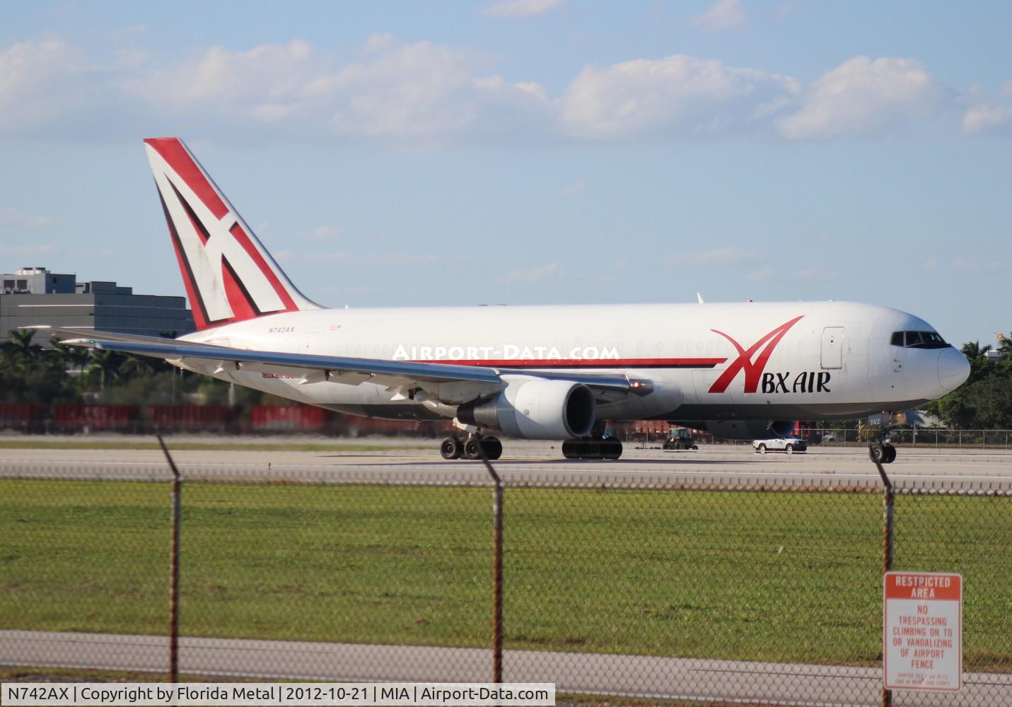 N742AX, 1983 Boeing 767-232 C/N 22217, ABX 767-200