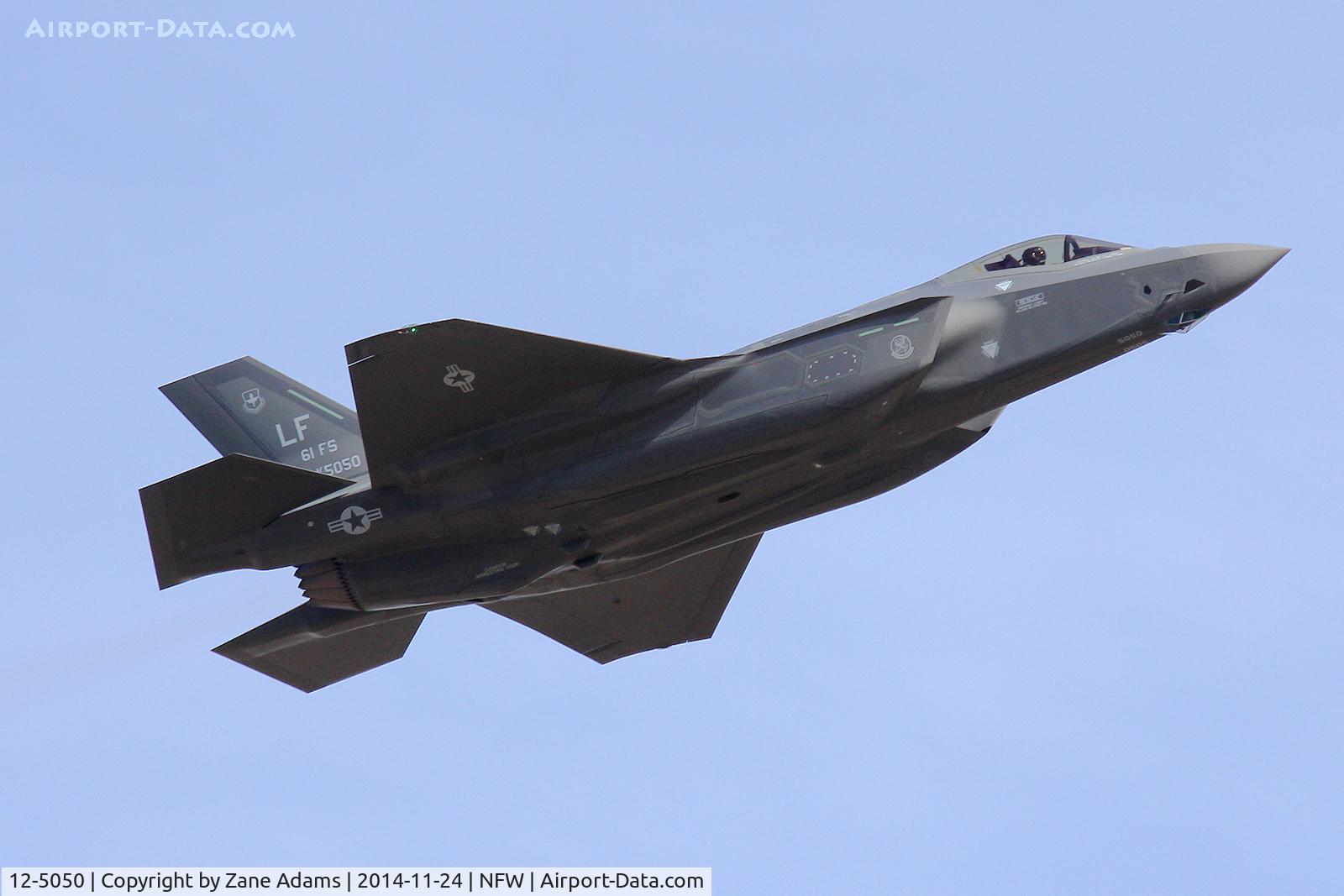 12-5050, 2014 Lockheed Martin F-35A Lightning II C/N AF-61, Departing NAS Fort Worth