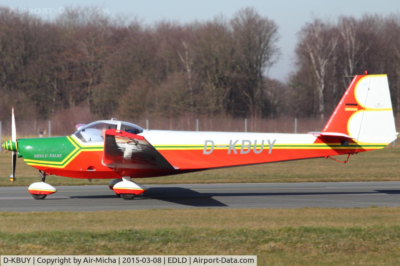 D-KBUY, 2001 Scheibe SF-25C Falke C/N 44669, Schwarze Heide e.V.