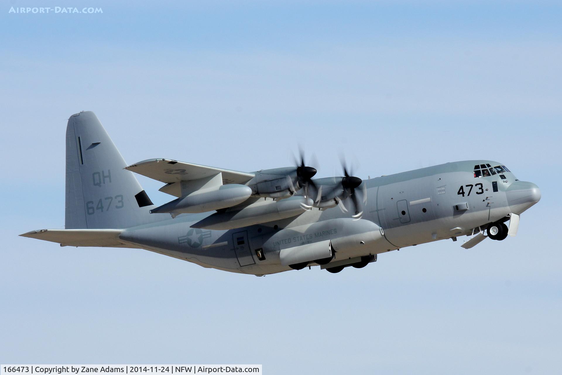 166473, 2004 Lockheed Martin KC-130J Hercules C/N 382-5544, Departing NAS Fort Worth