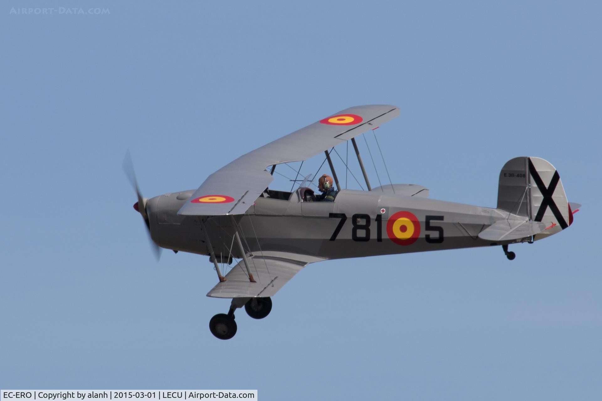 EC-ERO, CASA 1-131E Jungmann C/N 2012, At a Fundacion Infante de Orleans monthly display at Cuatro Vientos Airport, Madrid