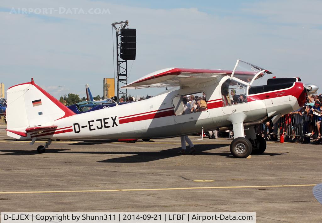 D-EJEX, 1959 Dornier Do-27Q-1 C/N 2021, Participant of the LFBF Airshow 2014 - Demo aircraft