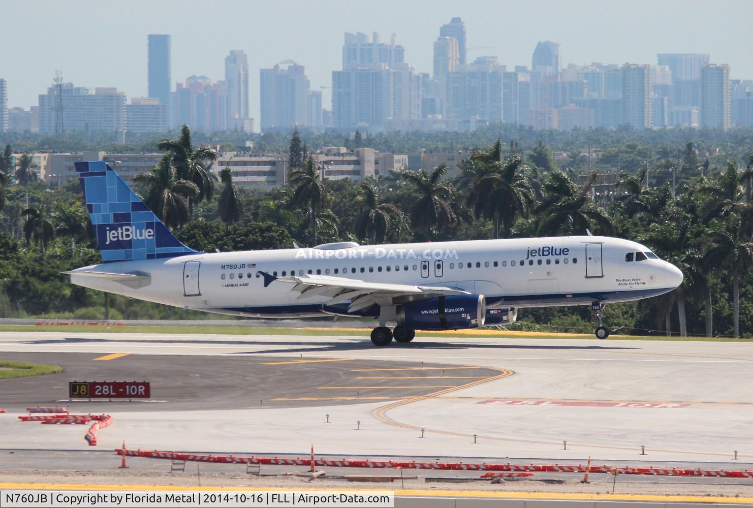 N760JB, 2008 Airbus A320-232 C/N 3659, Jet Blue