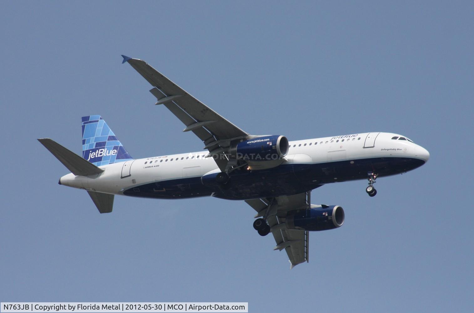 N763JB, 2008 Airbus A320-232 C/N 3707, Jet Blue