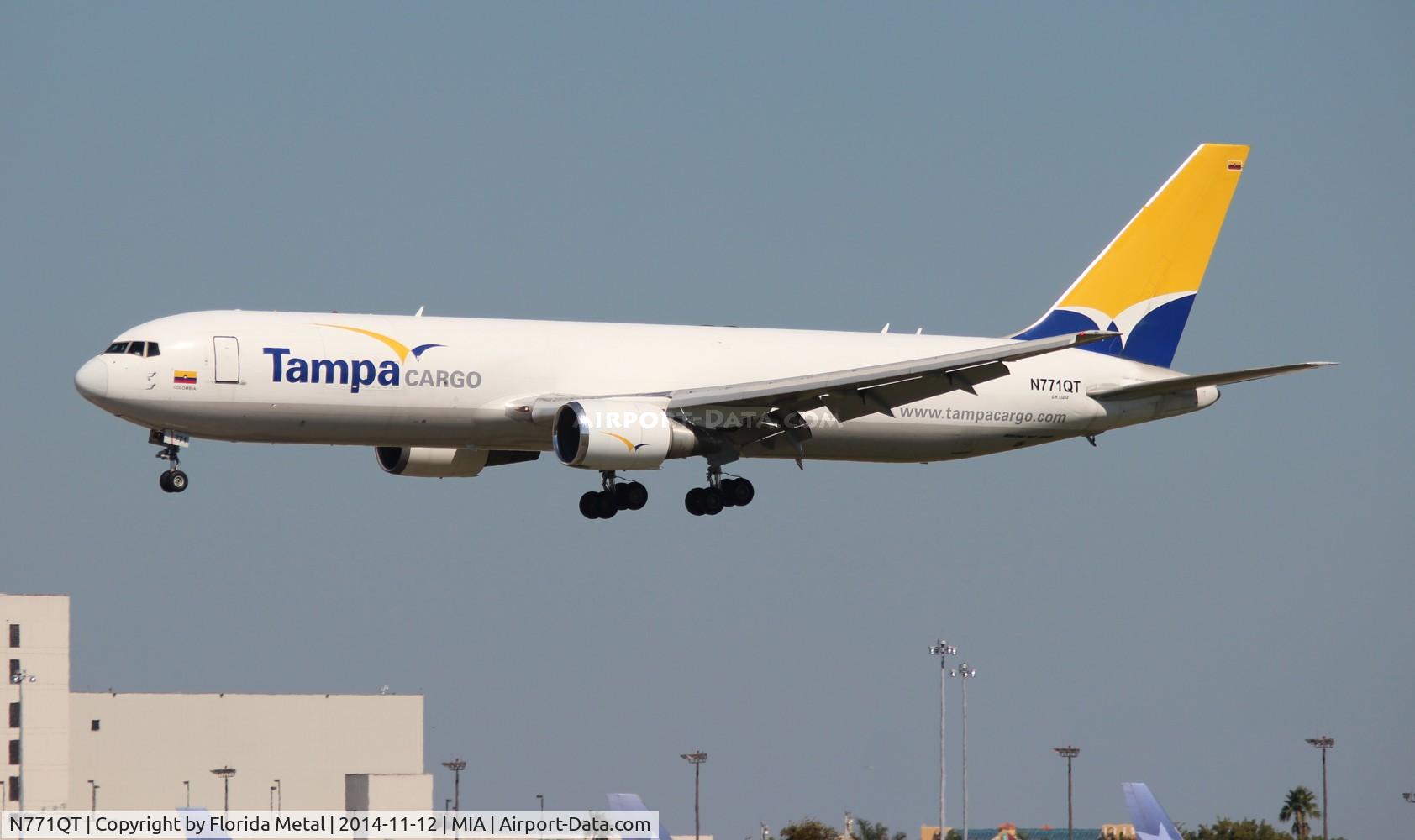 N771QT, Boeing 767-381F C/N 33404, Tampa Cargo