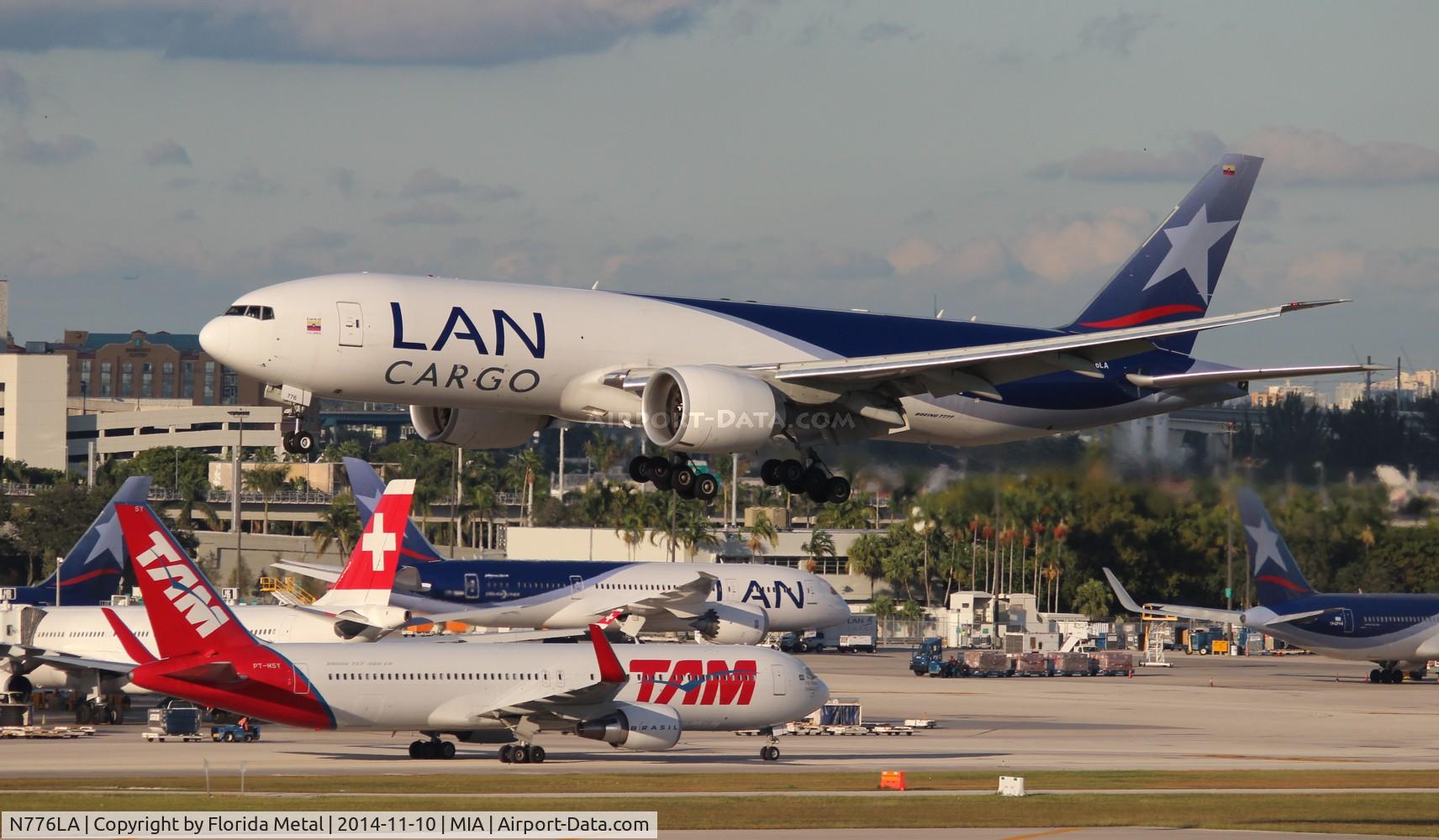 N776LA, 2012 Boeing 777-F16 C/N 38091, LAN Cargo 777-200