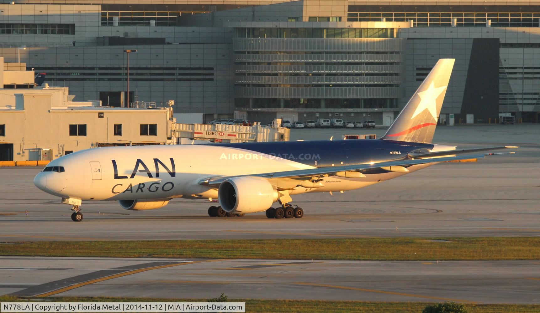N778LA, 2012 Boeing 777-F6N C/N 41518, LAN Cargo 777-200LRF