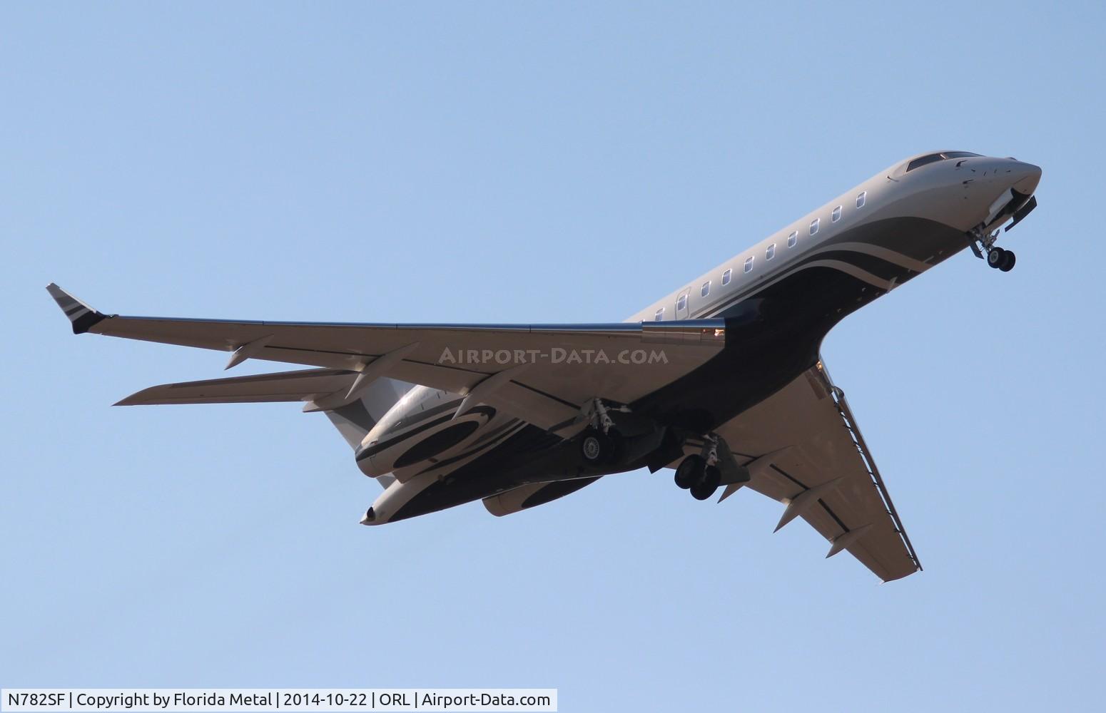 N782SF, Bombardier BD-700-1A10 Global 5000 C/N 9392, Global 5000