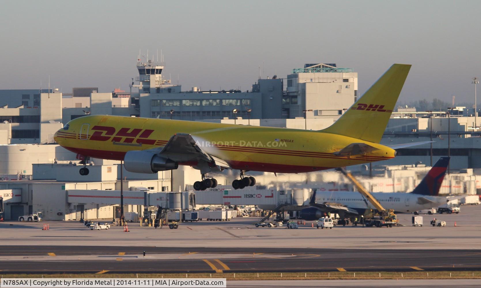 N785AX, 1984 Boeing 767-281 C/N 23018, DHL 767-200