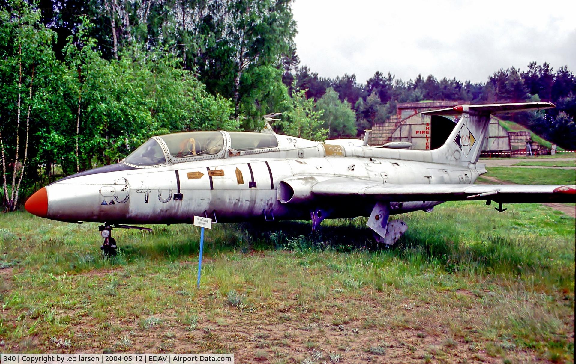 340, 1965 Aero L-29 Delfin C/N 591526, Finow Air Museum Germany 12.5.04