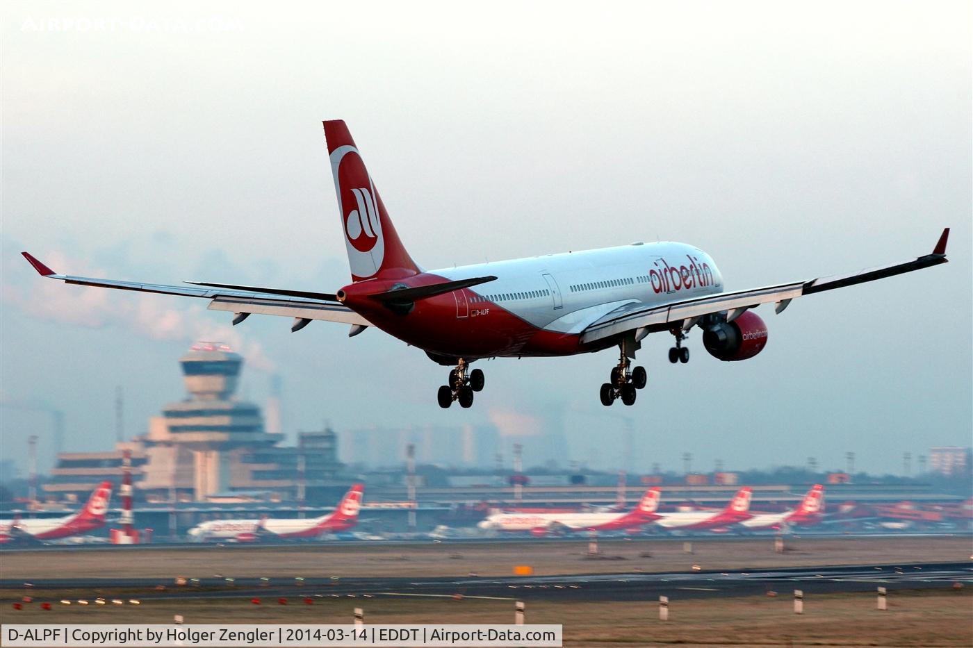 D-ALPF, 2002 Airbus A330-223 C/N 476, 7.30 a.m., 30 feet above runway 26R....