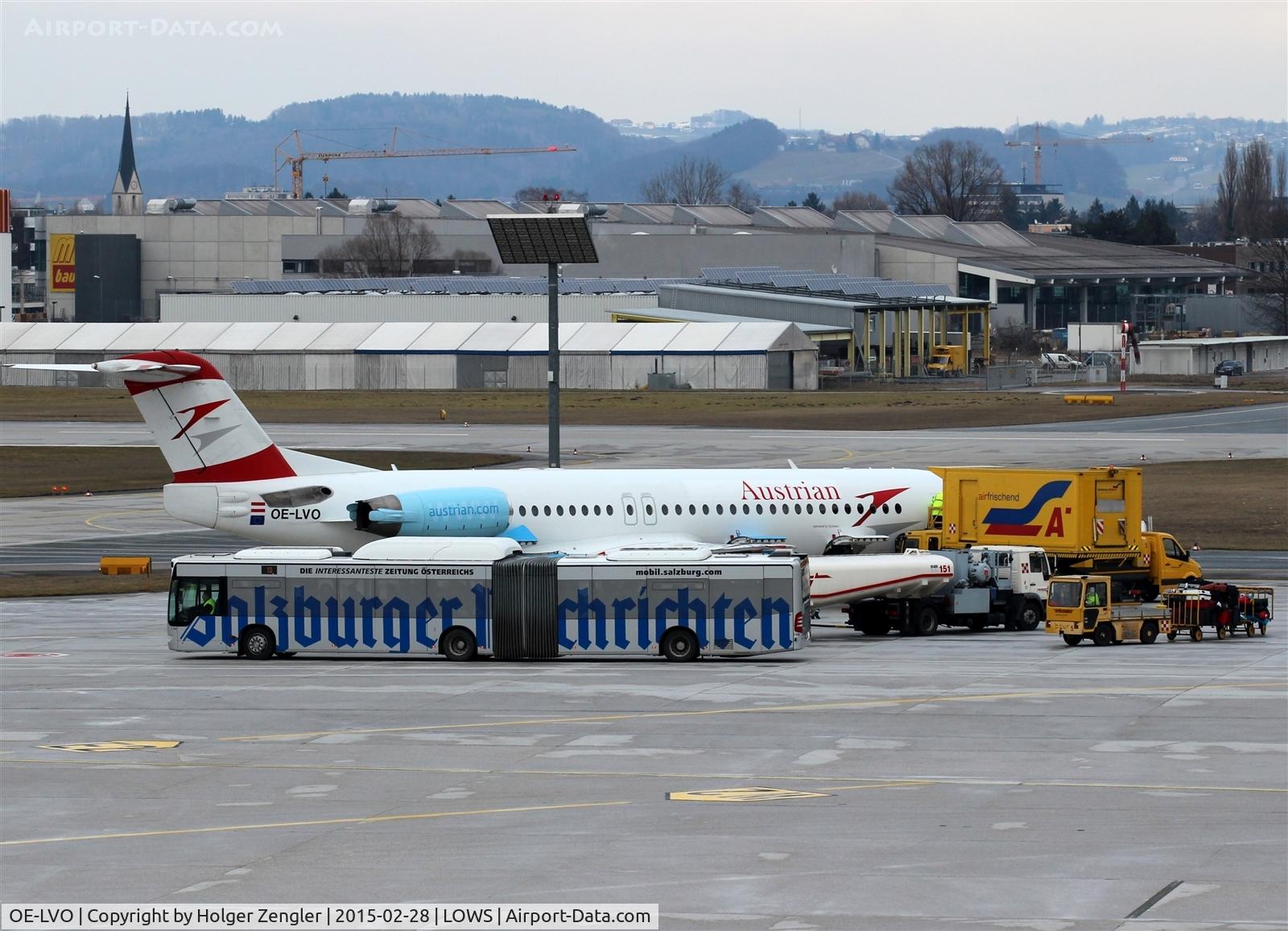 OE-LVO, 1993 Fokker 100 (F-28-0100) C/N 11460, Specialists call it