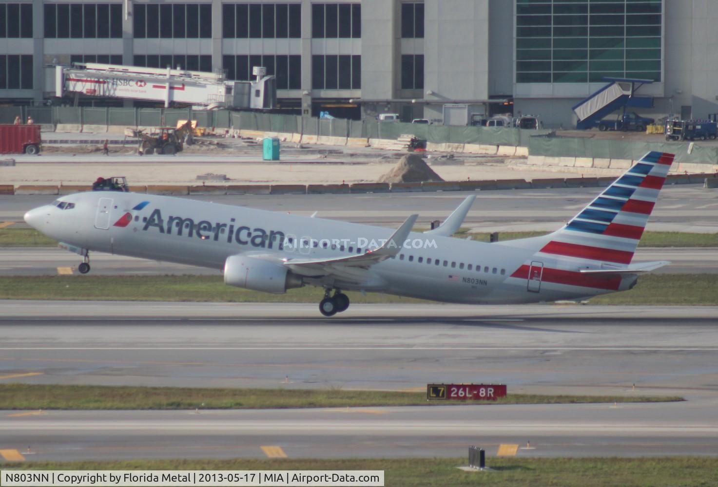 N803NN, 2009 Boeing 737-823 C/N 29566, American