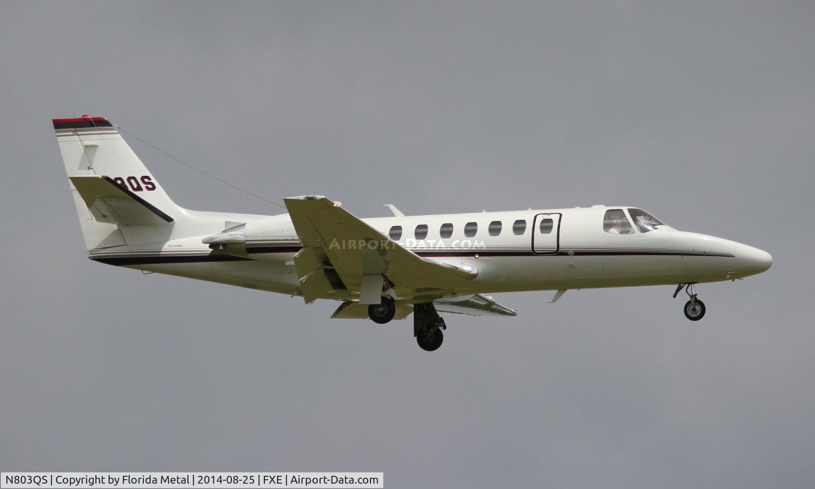 N803QS, 2007 Cessna 560 Citation Encore+ C/N 560-0775, Net Jets C560