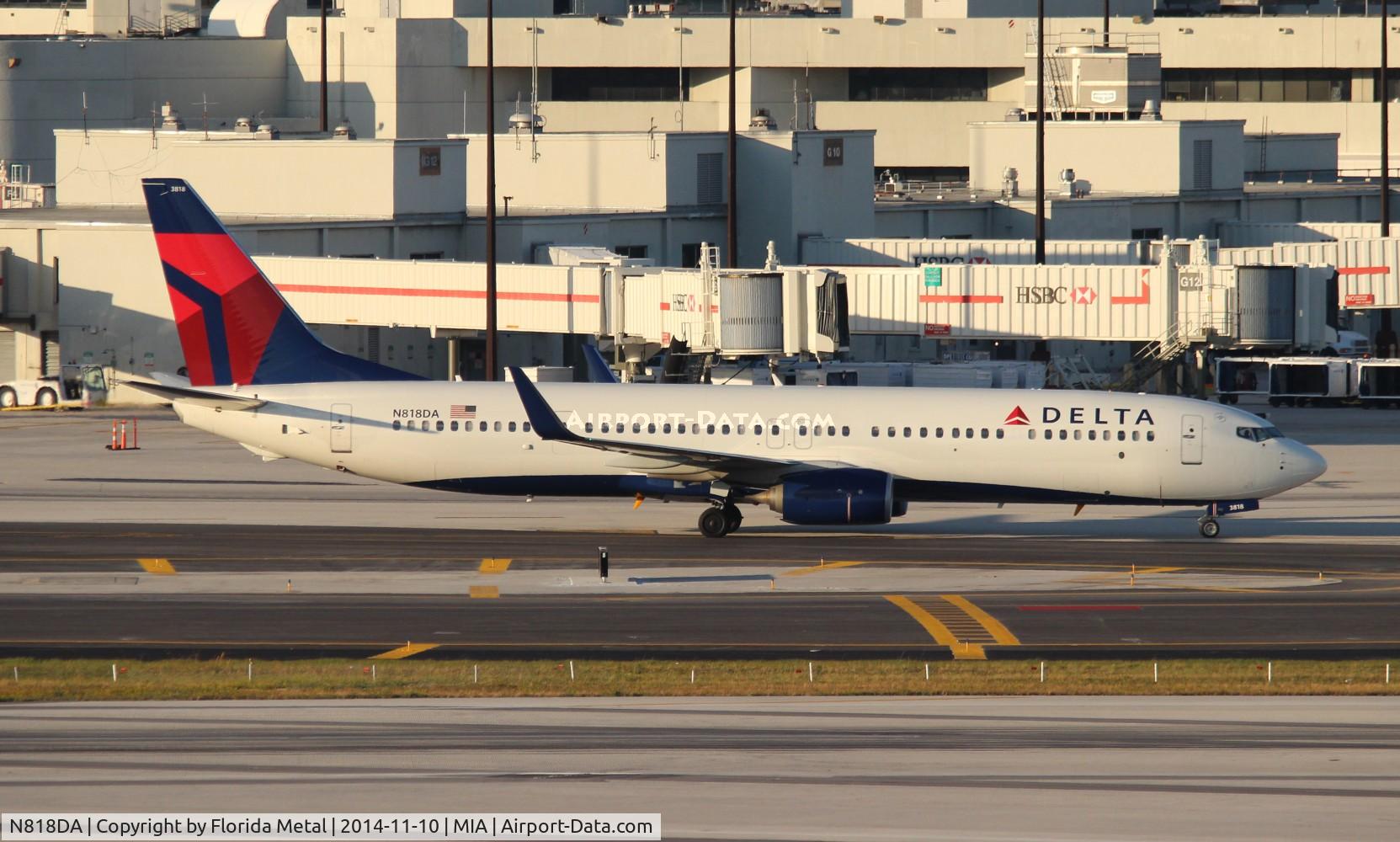 N818DA, 2014 Boeing 737-932/ER C/N 31928, Delta