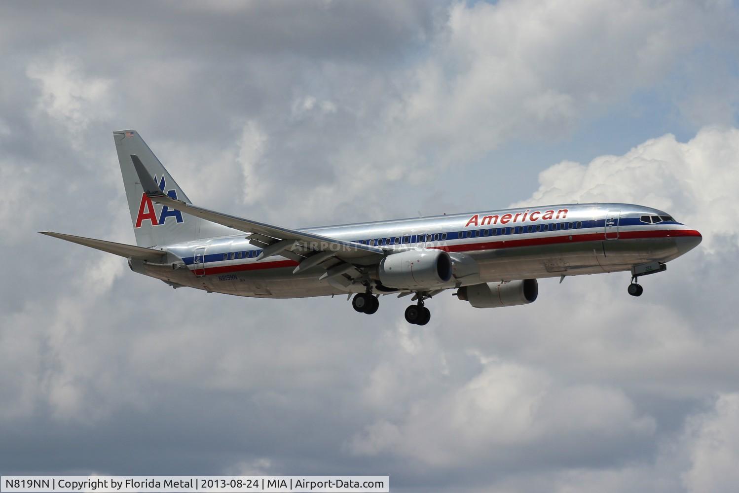 N819NN, 2009 Boeing 737-823 C/N 31083, American