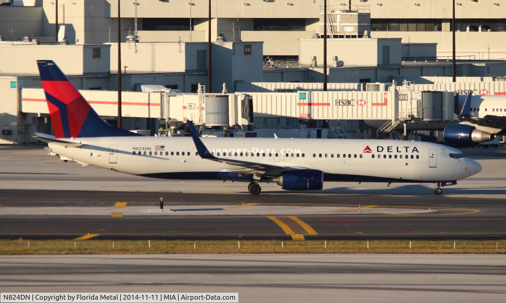 N824DN, 2014 Boeing 737-932/ER C/N 31935, Delta 737-900