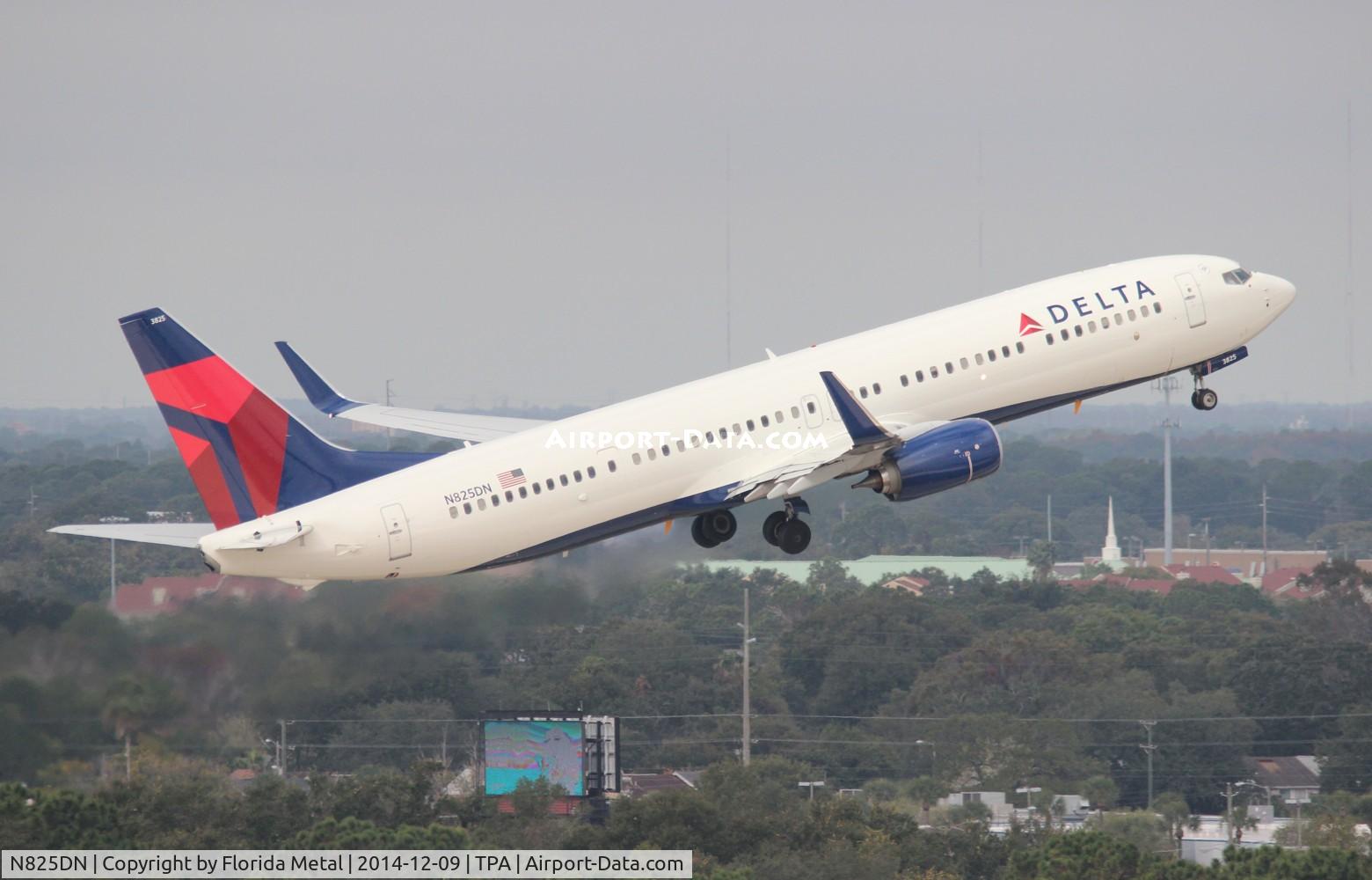 N825DN, 2014 Boeing 737-932/ER C/N 31936, Delta