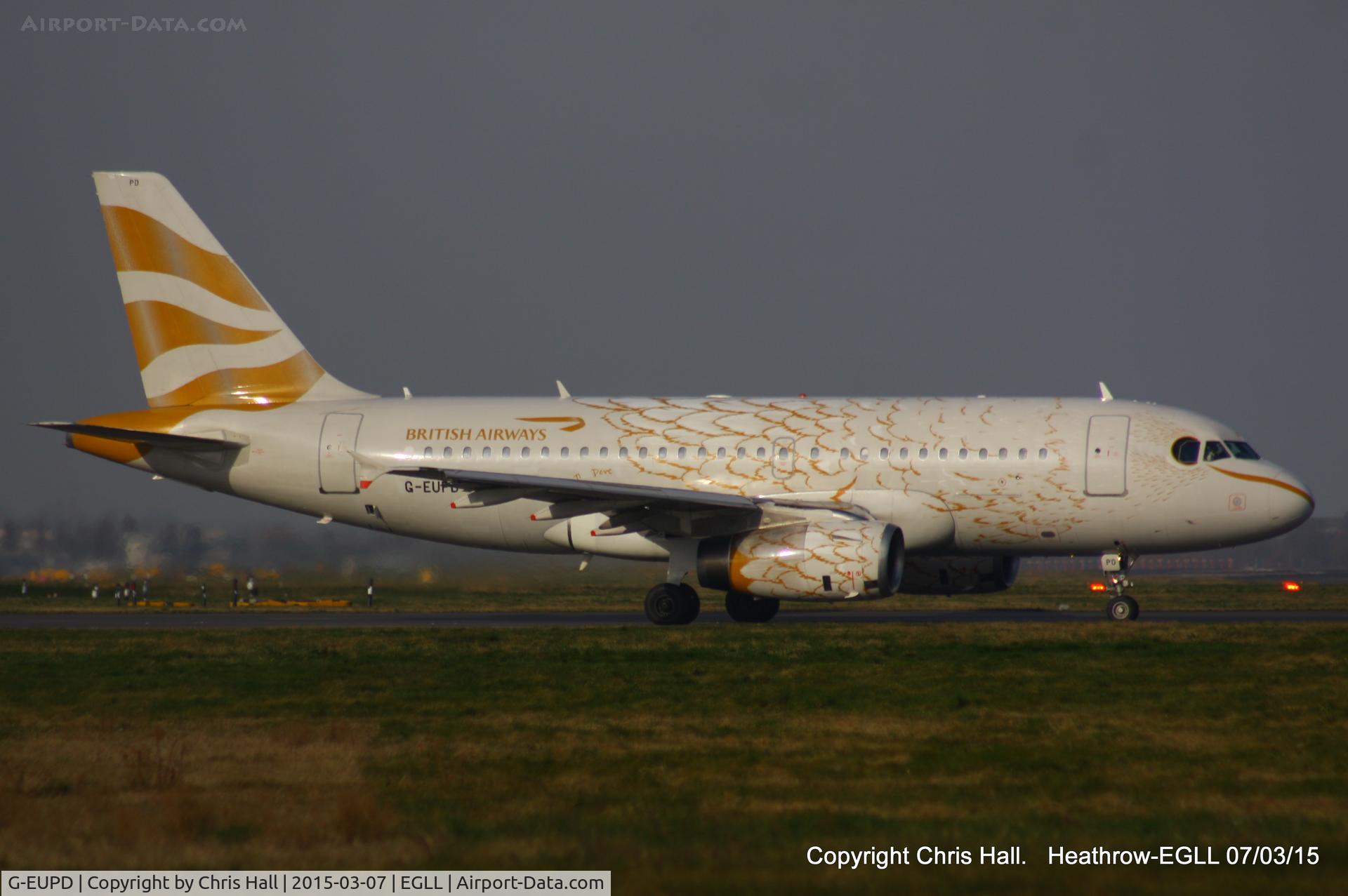 G-EUPD, 1999 Airbus A319-131 C/N 1142, British Airways