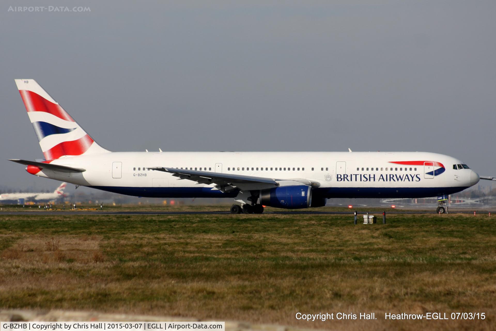 G-BZHB, 1998 Boeing 767-336 C/N 29231, British Airways
